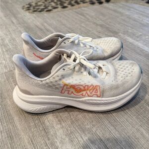 HoKa Match 6 in White Nimbus Cloud (Women's)